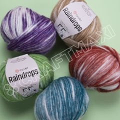 YARNART RAINDROPS - MULTICOLOR KNITTING YARN