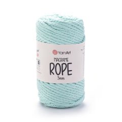 YARNART MACRAME ROPE 3 MM - MACRAME CORD LIGHT BLUE - 775