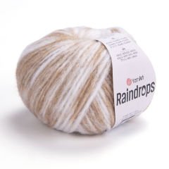 YARNART RAINDROPS - MULTICOLOR KNITTING YARN VARIEGATED - 2902