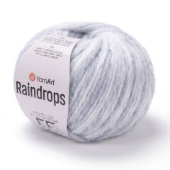 YARNART RAINDROPS - MULTICOLOR KNITTING YARN VARIEGATED - 2906