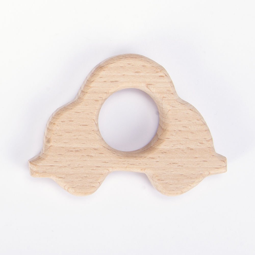 WOODEN TEETHER CAR