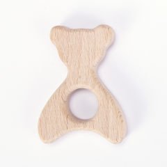 WOODEN TEETHER BEAR
