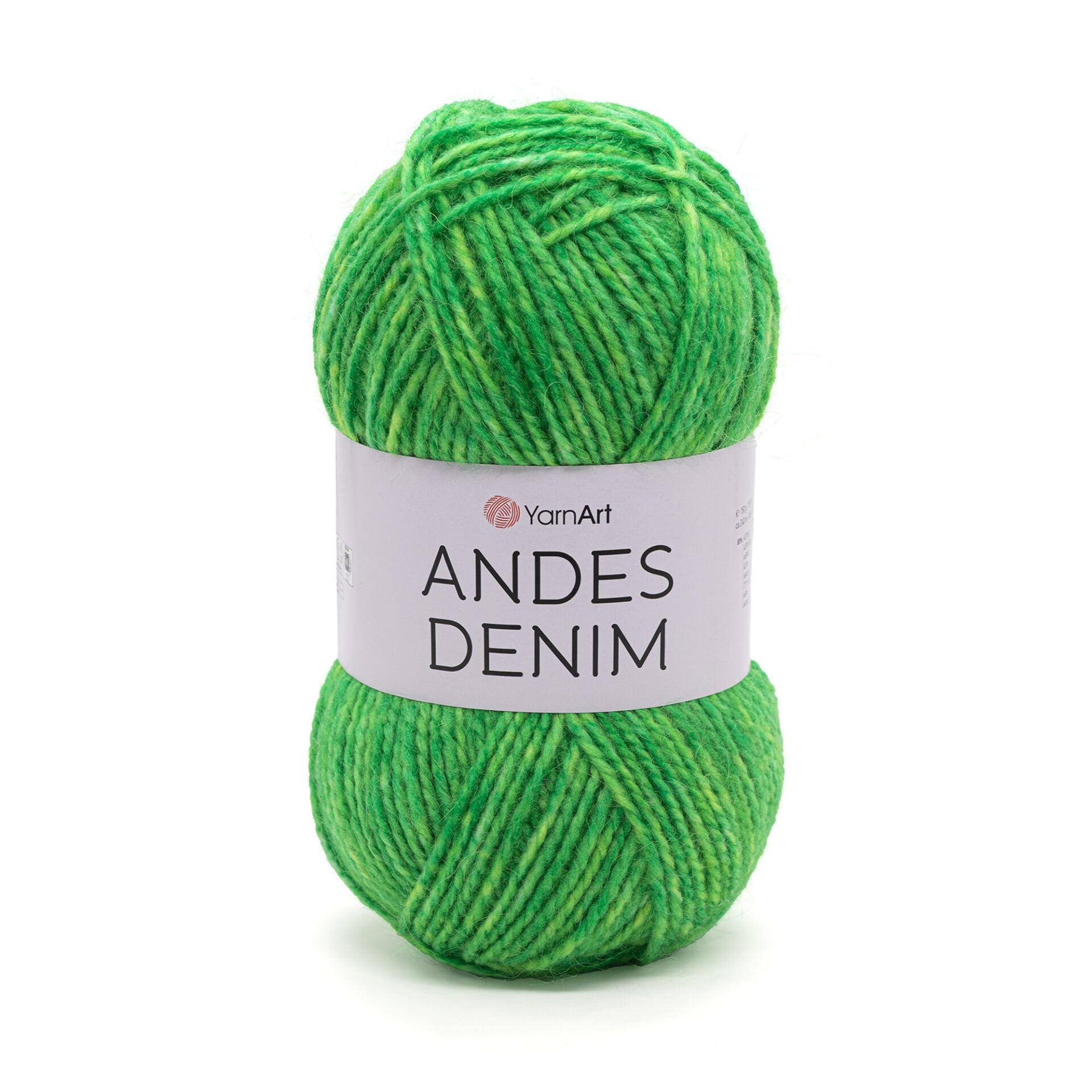YARNART ANDES DENIM - KNITTING YARN GREEN - 5111