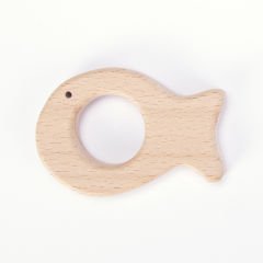 WOODEN TEETHER FISH