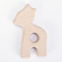 WOODEN TEETHER GAZELLE