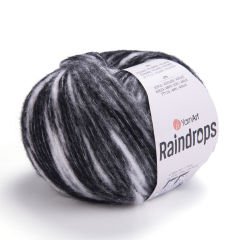 YARNART RAINDROPS - MULTICOLOR KNITTING YARN VARIEGATED - 2913