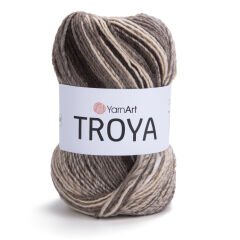 YARNART TROYA - MULTICOLOR KNITTING YARN VARIEGATED - 2103