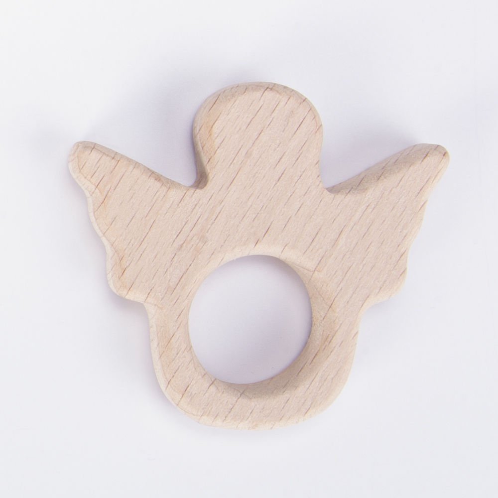 WOODEN TEETHER ANGEL