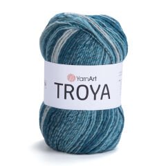 YARNART TROYA - MULTICOLOR KNITTING YARN VARIEGATED - 2104