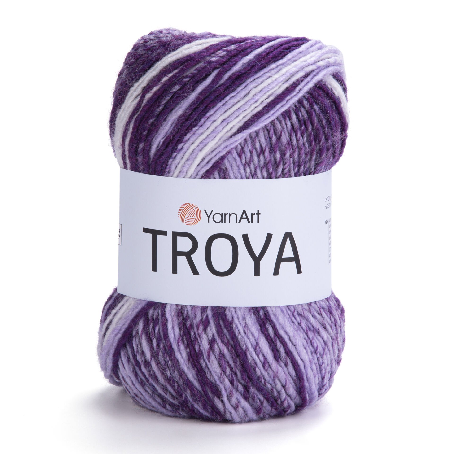 YARNART TROYA - MULTICOLOR KNITTING YARN VARIEGATED - 2107