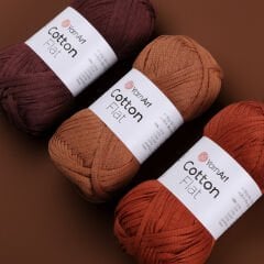 YARNART COTTON FLAT - KNITTING YARN