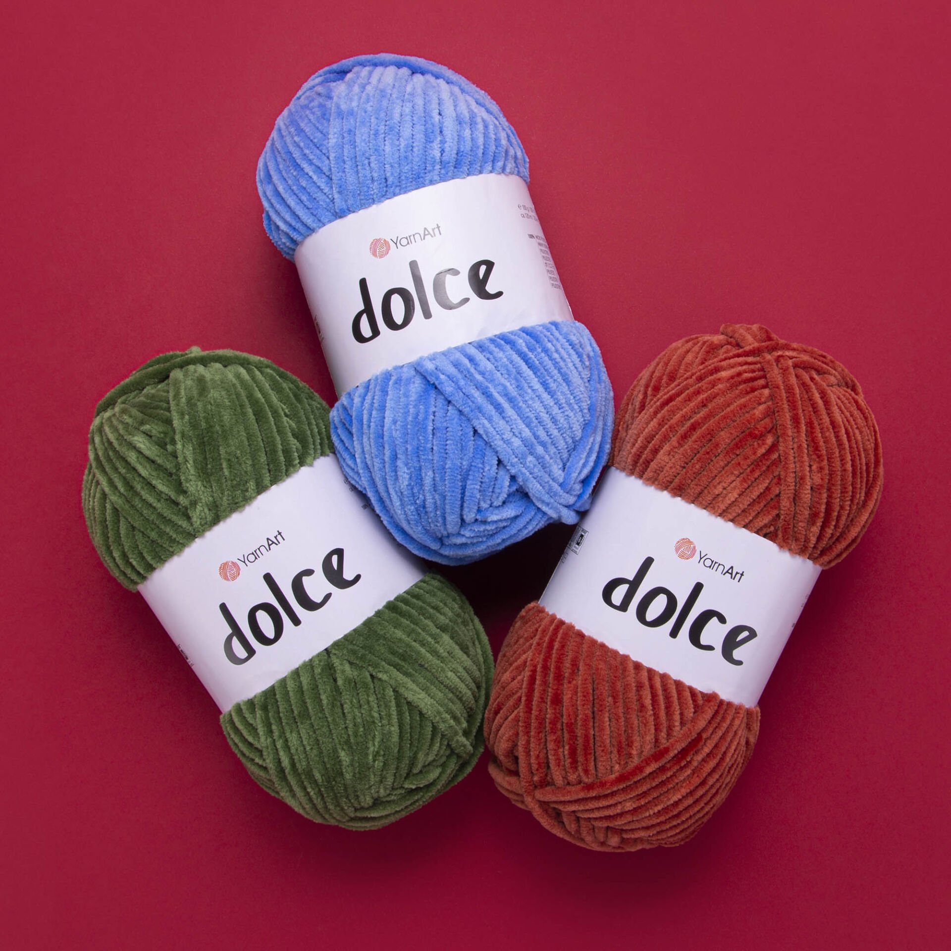 YARNART DOLCE - VELVET KNITTING YARN