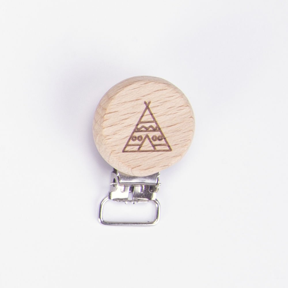 WOODEN PACIFIER CLIP TENT