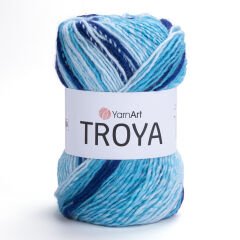 YARNART TROYA - MULTICOLOR KNITTING YARN VARIEGATED - 2110
