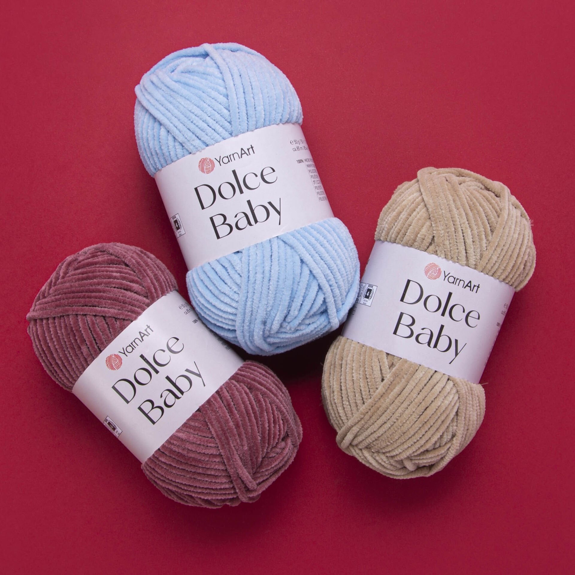 YARNART DOLCE BABY - Samtbaby-GARN