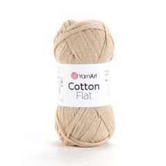 YARNART COTTON FLAT - KNITTING YARN BEIGE - 6703