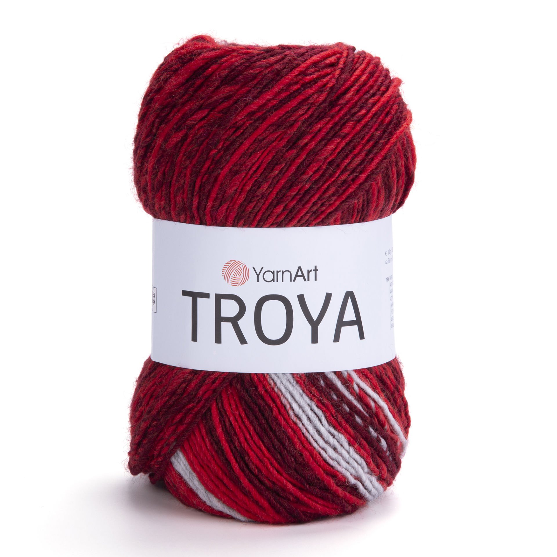 YARNART TROYA - MULTICOLOR KNITTING YARN VARIEGATED - 2111
