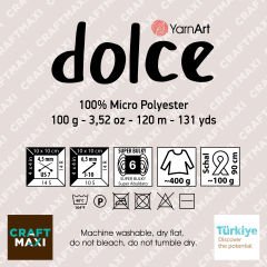 YARNART DOLCE - MULTICOLOR VELVET KNITTING YARN