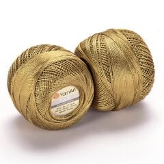 YARNART TULIP - SPARKLY LACE YARN KHAKI - 469