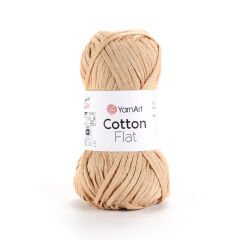 YARNART COTTON FLAT - KNITTING YARN BEIGE - 6705