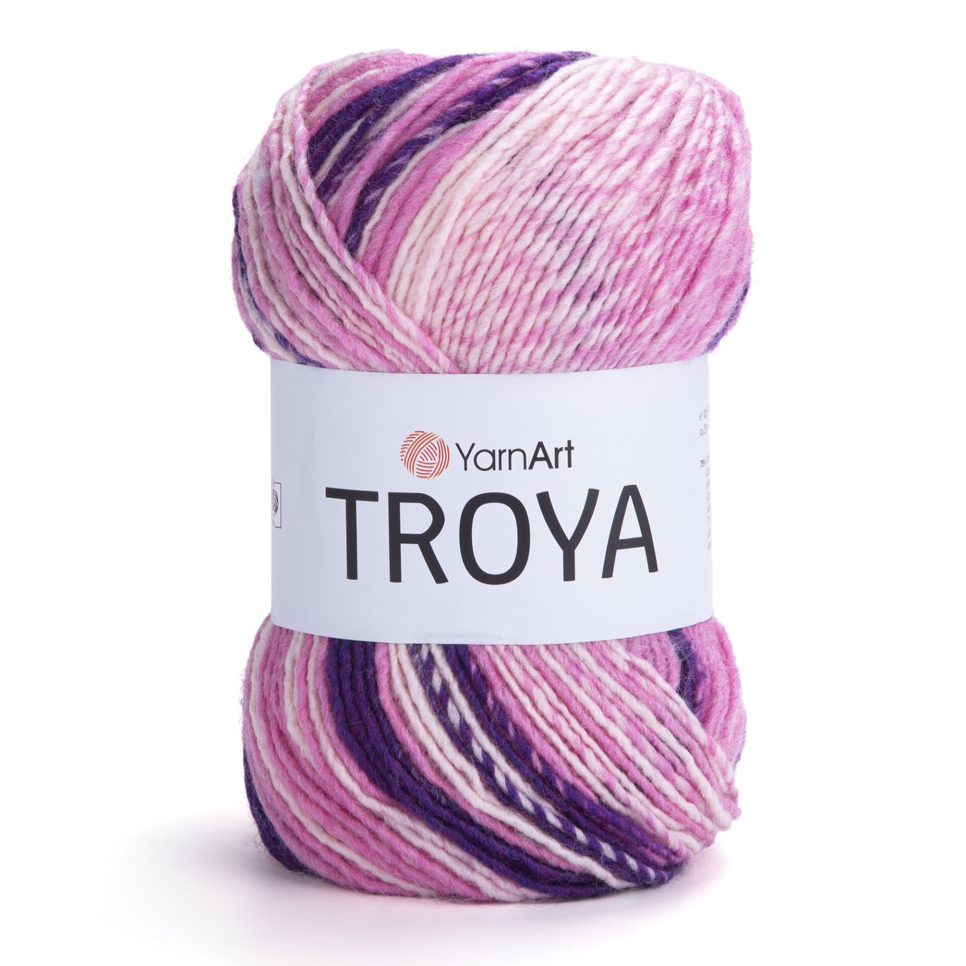 YARNART TROYA - MULTICOLOR KNITTING YARN VARIEGATED - 2114