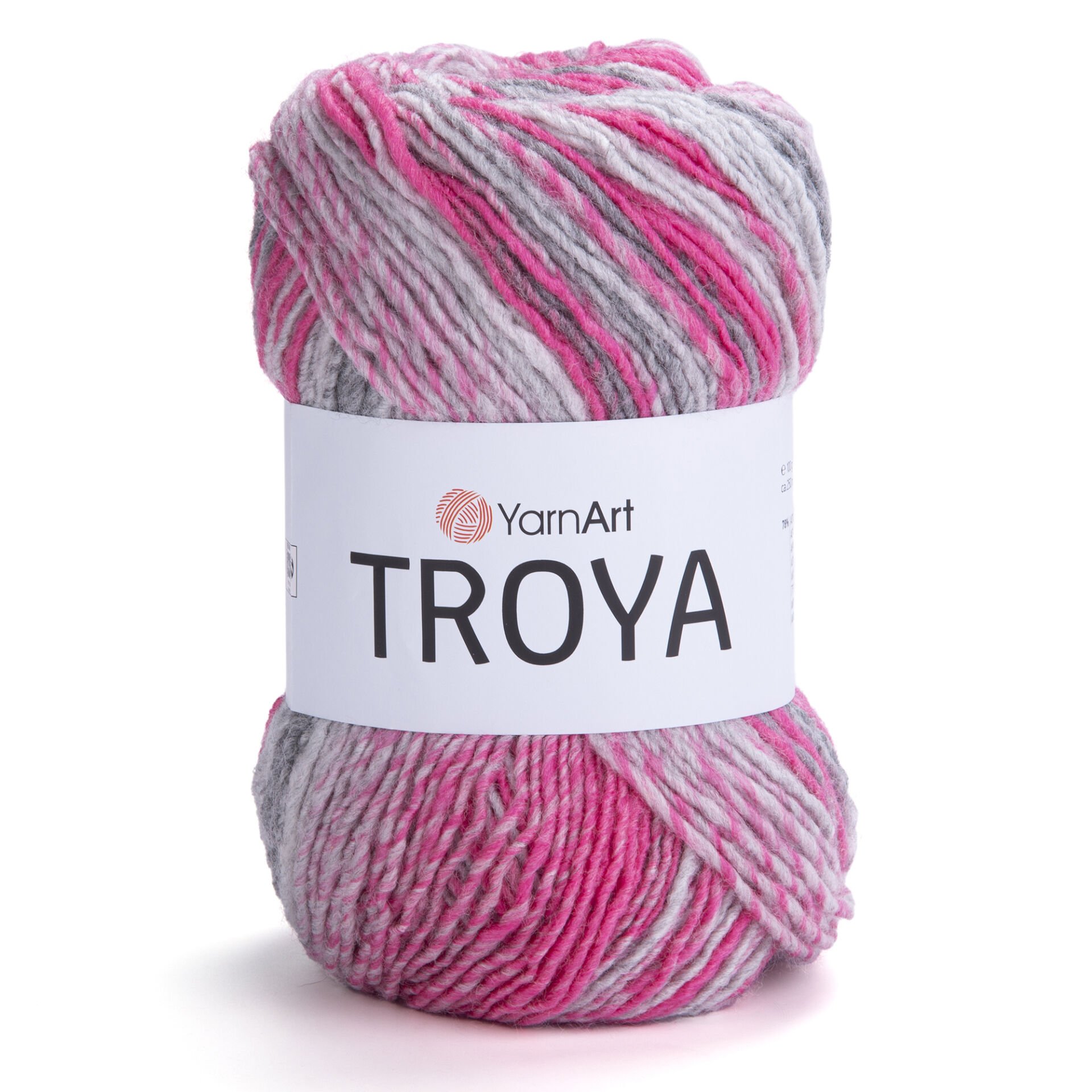 YARNART TROYA - MULTICOLOR KNITTING YARN VARIEGATED - 2116
