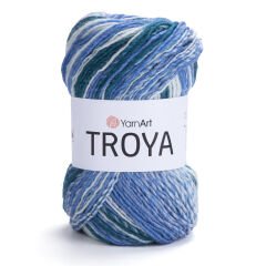 YARNART TROYA - MULTICOLOR KNITTING YARN VARIEGATED - 2117