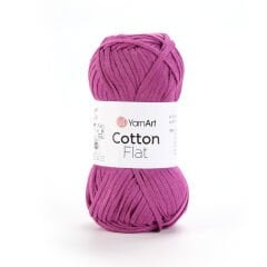 YARNART COTTON FLAT - KNITTING YARN PURPLE - 6710