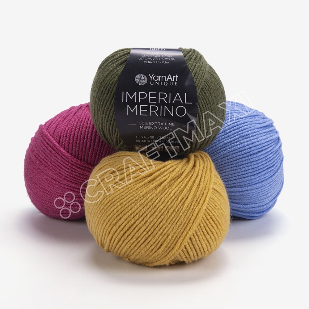 YARNART IMPERIAL MERINO - KNITTING YARN