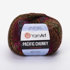 YARNART PACIFIC CHUNKY - MULTICOLOR KNITTING YARN VARIEGATED - 301