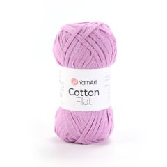 YARNART COTTON FLAT - KNITTING YARN LILAC - 6713