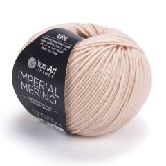 YARNART IMPERIAL MERINO - KNITTING YARN BEIGE - 3305