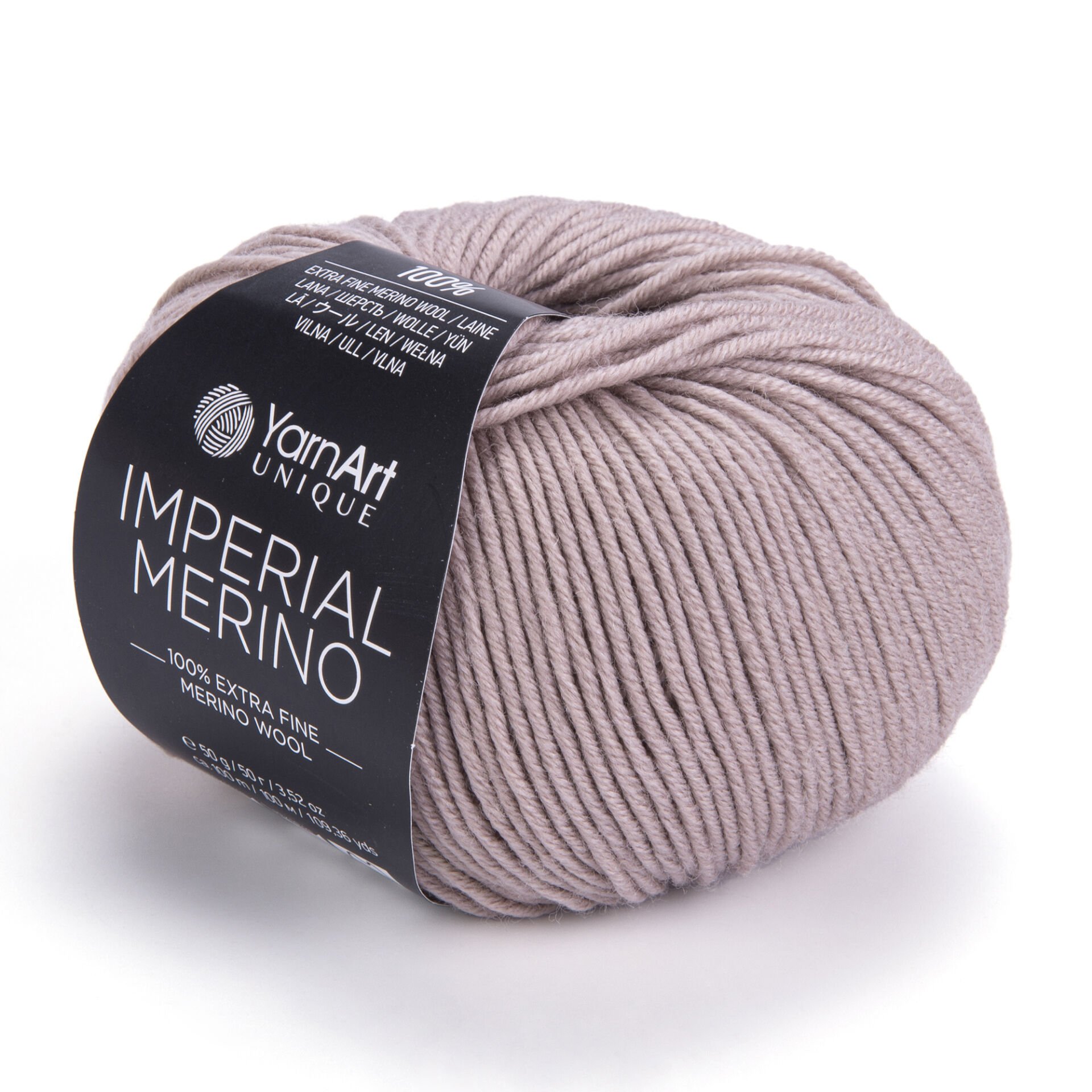 YARNART IMPERIAL MERINO - KNITTING YARN TAUPE - 3307