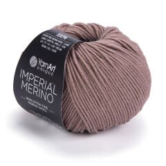 YARNART IMPERIAL MERINO - KNITTING YARN BROWN - 3310