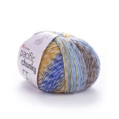 YARNART PACIFIC CHUNKY - MULTICOLOR KNITTING YARN VARIEGATED - 309