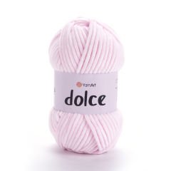 YARNART DOLCE - VELVET KNITTING YARN PINK - 750