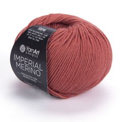 YARNART IMPERIAL MERINO - KNITTING YARN TERRACOTTA - 3314