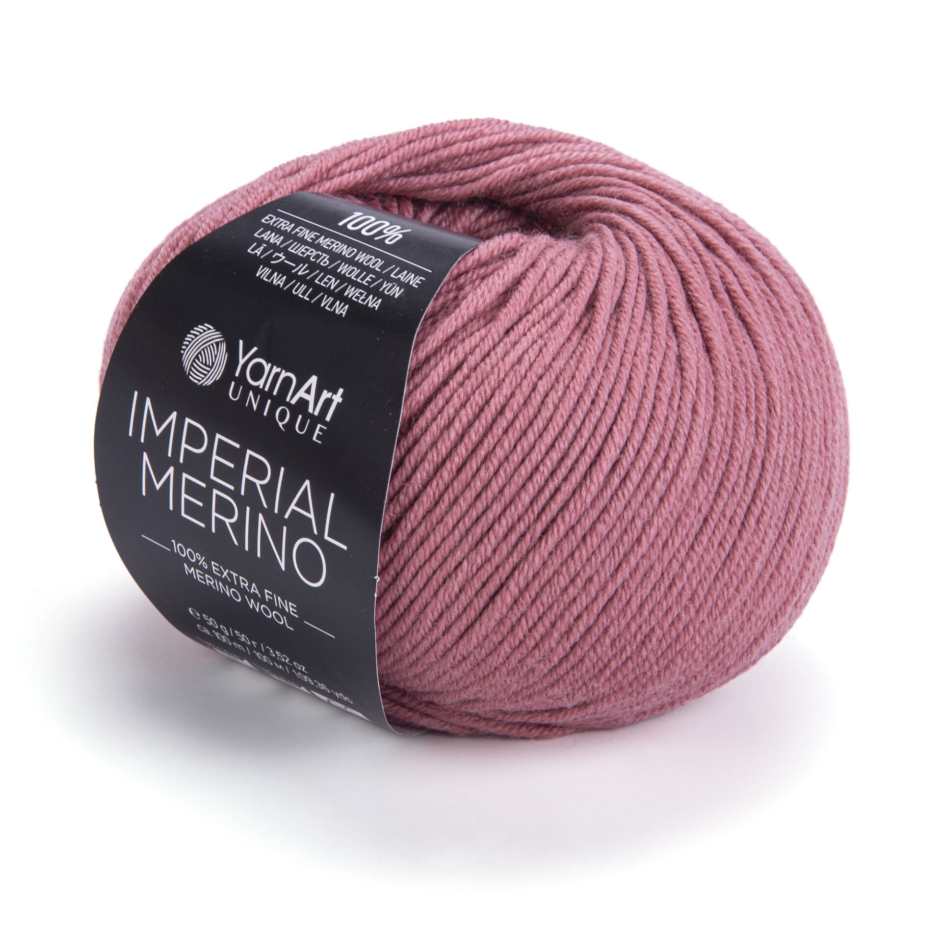 YARNART IMPERIAL MERINO - KNITTING YARN DUSTY ROSE - 3315
