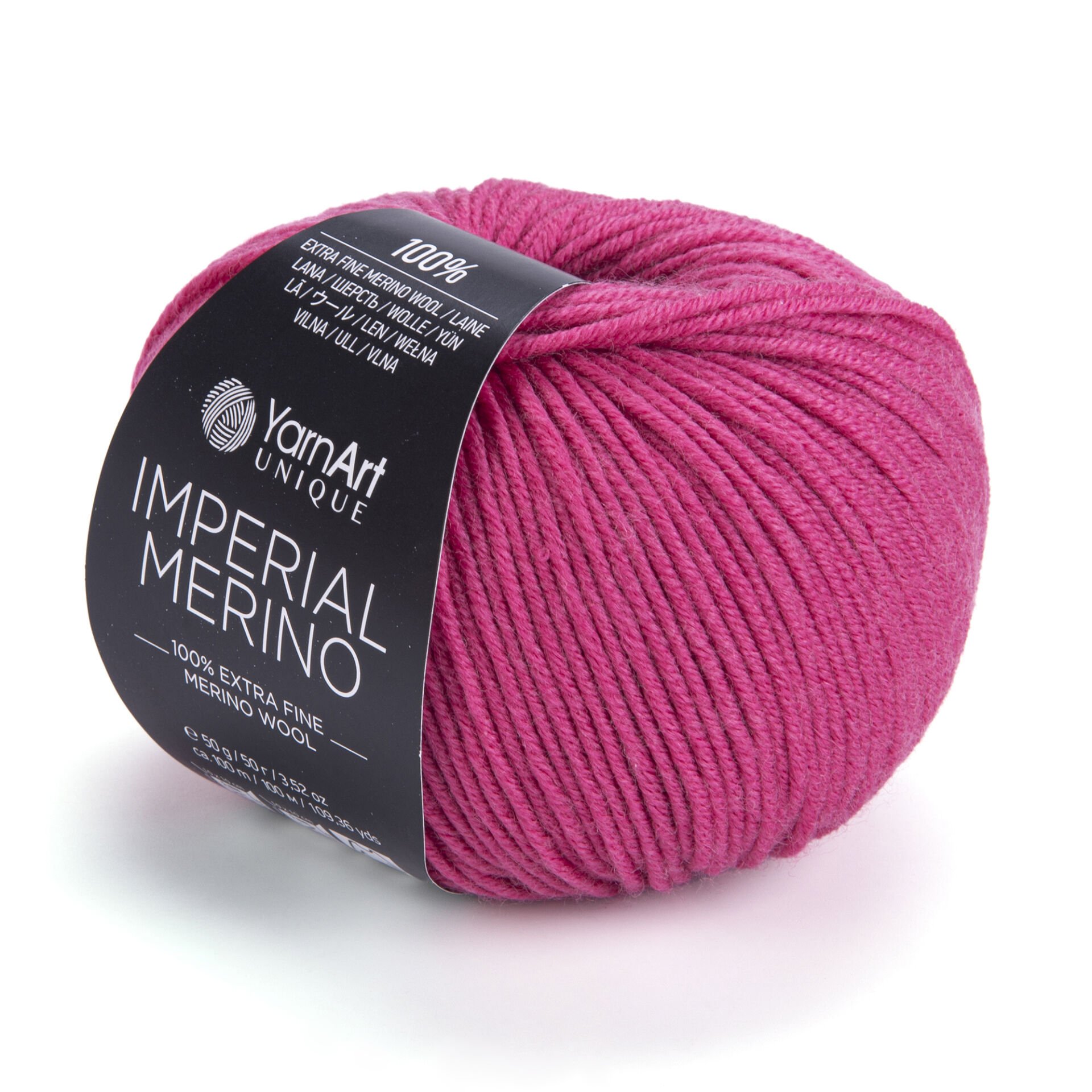 YARNART IMPERIAL MERINO - KNITTING YARN PINK - 3318