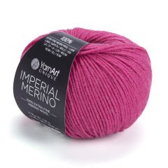 YARNART IMPERIAL MERINO - KNITTING YARN PINK - 3318