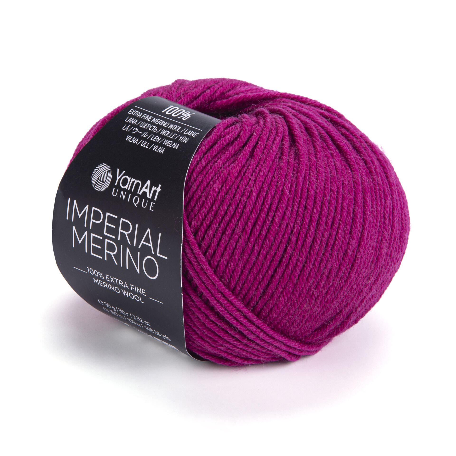 YARNART IMPERIAL MERINO - KNITTING YARN CHERRY RED - 3319