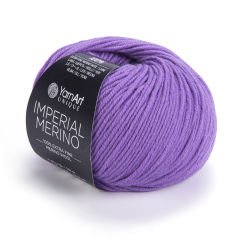 YARNART IMPERIAL MERINO - KNITTING YARN PURPLE - 3321