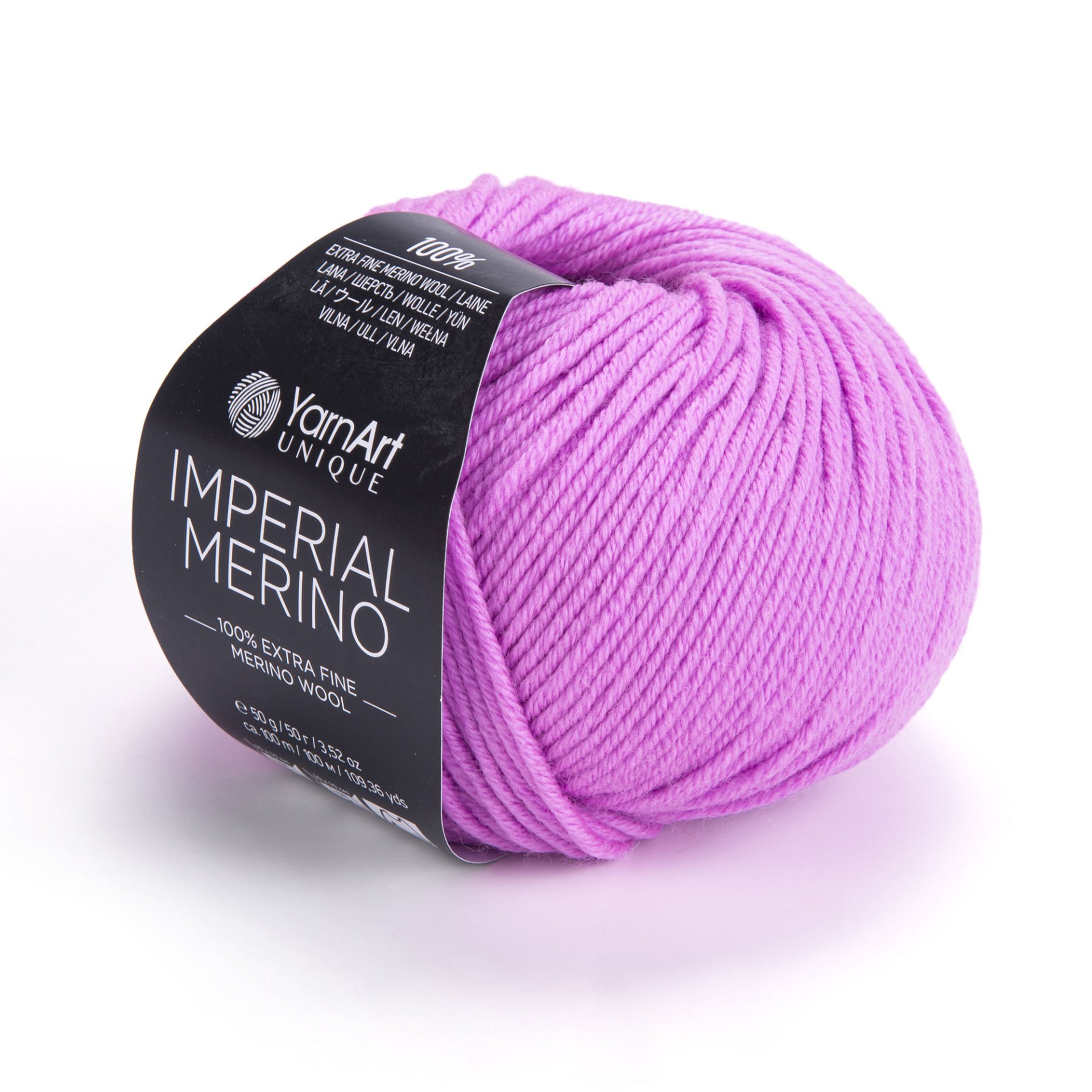 YARNART IMPERIAL MERINO - KNITTING YARN PINK - 3323