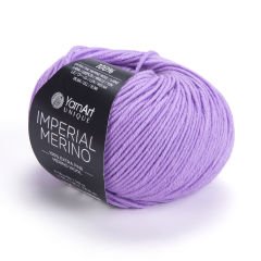 YARNART IMPERIAL MERINO - KNITTING YARN LILAC - 3324