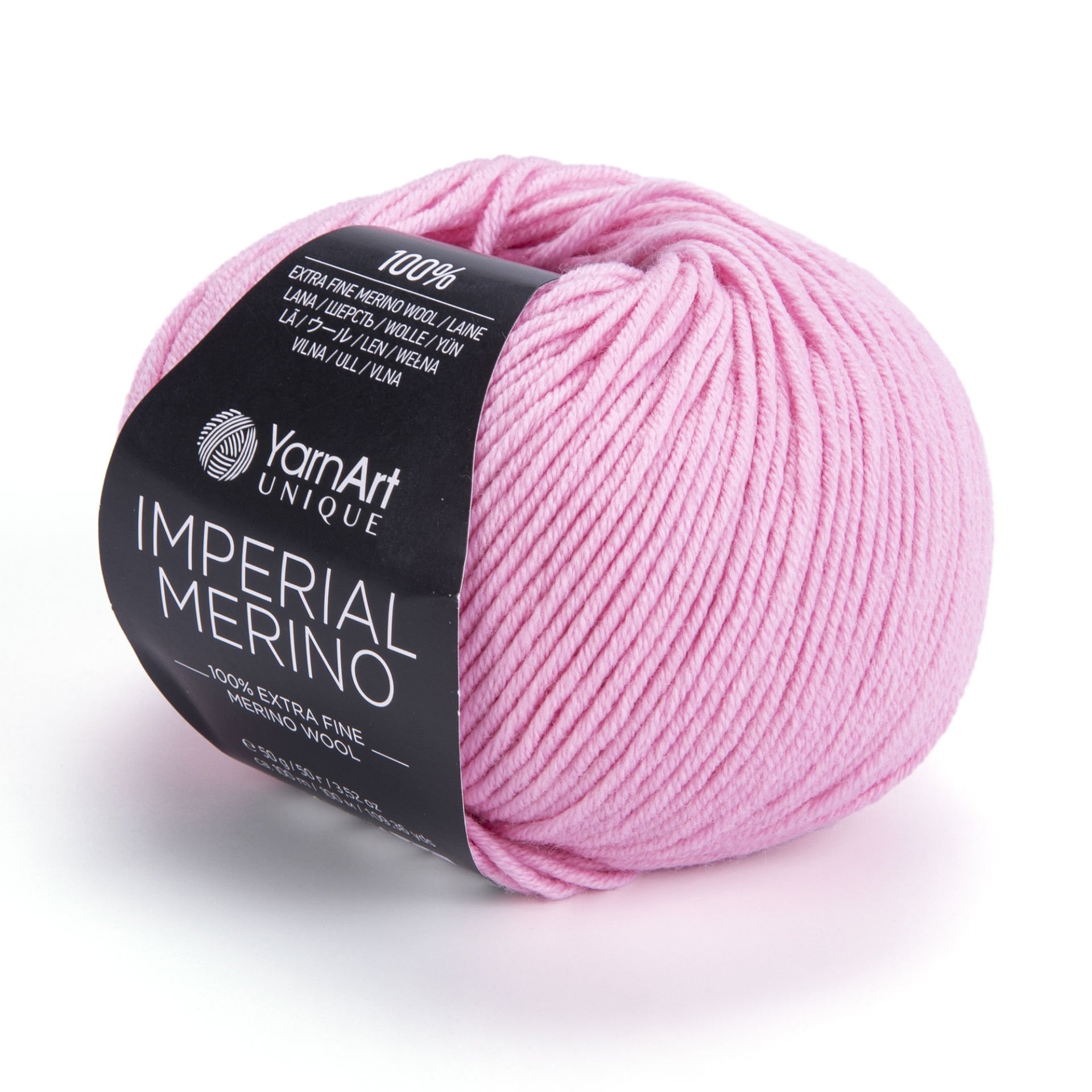 YARNART IMPERIAL MERINO - KNITTING YARN PINK - 3326