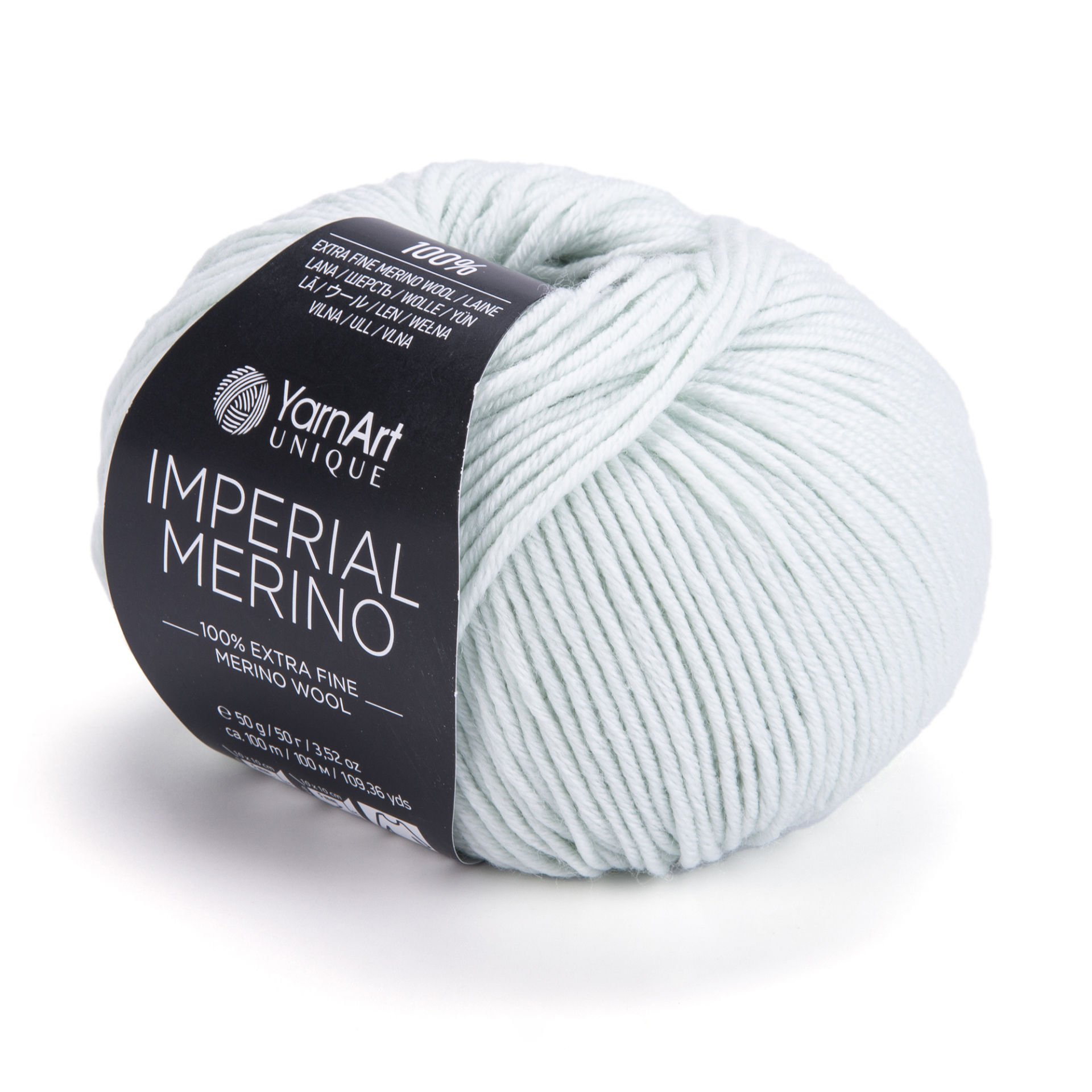 YARNART IMPERIAL MERINO - KNITTING YARN MINT - 3328