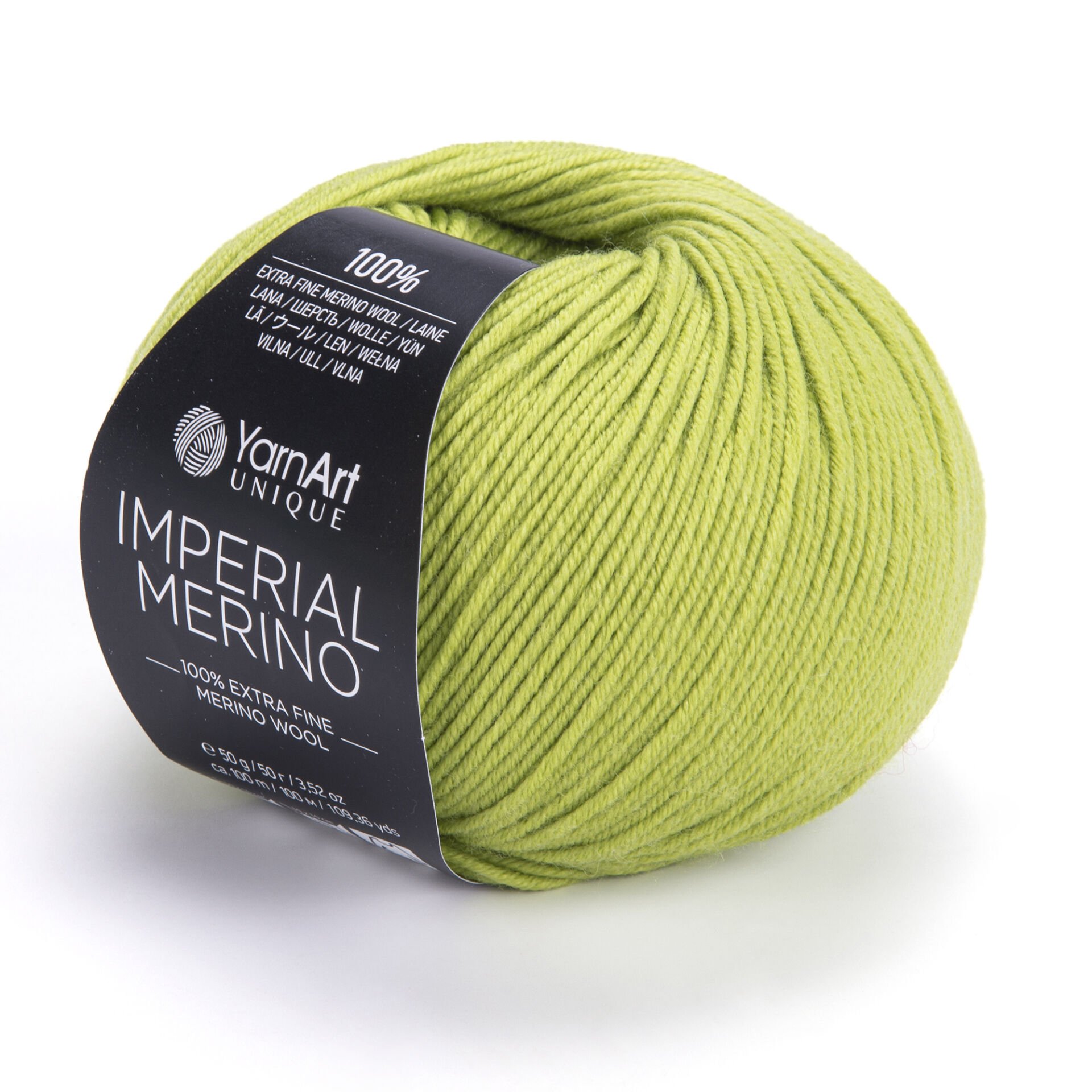 YARNART IMPERIAL MERINO - KNITTING YARN PISTACHIO - 3331