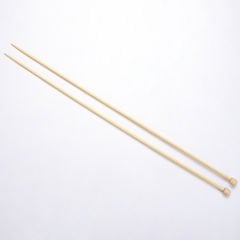 BAMBOO KNITTING NEEDLE 35 CM 3.5 MM