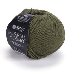 YARNART IMPERIAL MERINO - KNITTING YARN KHAKI - 3334