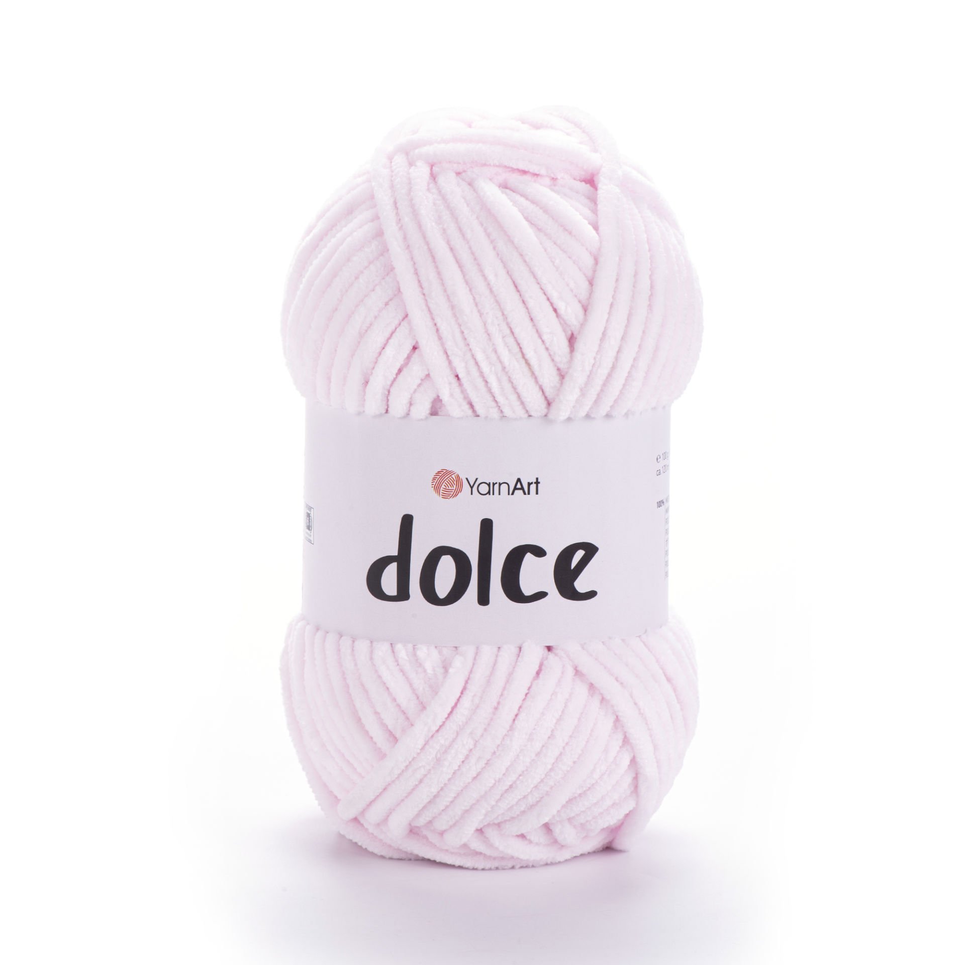 YARNART DOLCE - VELVET KNITTING YARN BLUSH - 781